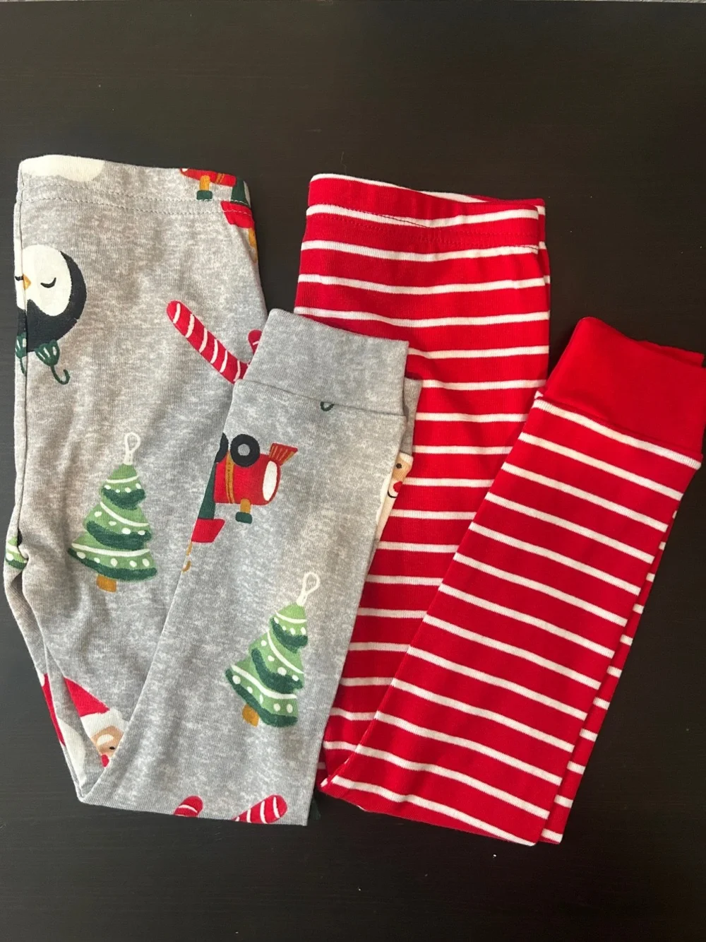 Carter's Red & Gray Holiday Kids Pajama Set